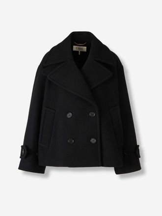 Chloé Short Double-Breasted Coat