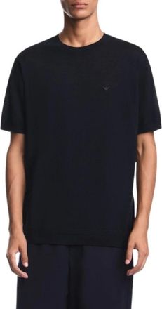 Emporio Armani Uomo, Maglie, Blu, M, new