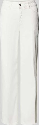 someday Someday Straight Fit Jeans aus Baumwoll-Mix Modell Carie in Offwhite, Gr&ouml;&szlig;e 34