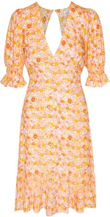 Americandreams Koko Jurkje Kort - Dames - Casual kleedjes - Veelkleurig - M - Kleedjes