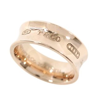 Tiffany & Co. Pink Rose Gold Metal Band Ring (Pre-Owned)