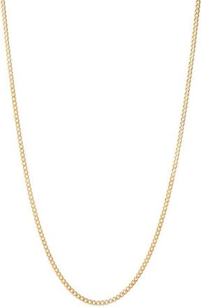 Miansai Cuban Chain Necklace in Gold Vermeil Polished at Nordstrom, Size 24