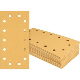 Bosch EXPERT C470 Carta abrasiva, 14 fori per smerigliatrici, 115 x 230 mm, K 40, 50 pezzi