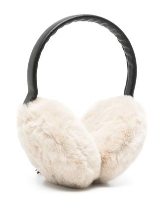 Apparis faux fur earmuffs - women - Recycled Polyester - One Size - Neutrals