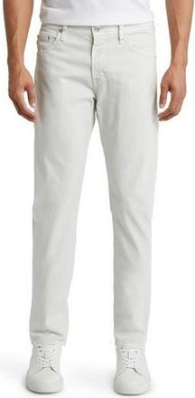 AG - Adriano Goldschmied Tellis Stretch Sateen Modern Slim Pants in Sulfur Silver Smoke at Nordstrom Rack, Size 29 X 34