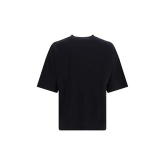 Palm Angels Logo-Embroidered T-Shirt - Black