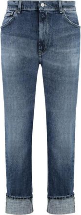 Dondup Paco Slim-fit Jeans - Heren - Slim Fit Jeans - Blauw - W34 - Katoen - Jeans