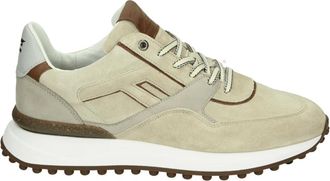 Floris Van Bommel Heren, Schoenen, Beige, Maat: 41 1/2 EU Suède