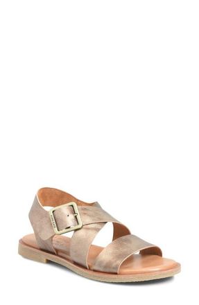 Kork-ease Dara Ankle Strap Sandal in Bronze Metallic at Nordstrom, Size 10