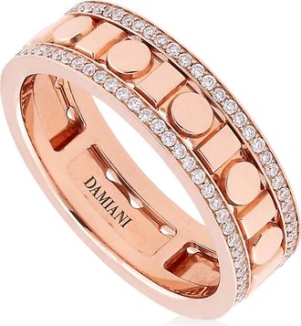 Damiani Belle Epoque Reel Pink God 0.38 CT Diamond Ring, Size 13 (US 6.5)