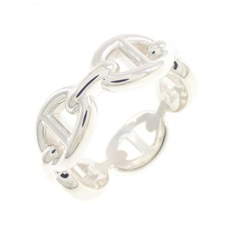 Herm&egrave;s Silver 925 Band Ring (Pre-Owned)