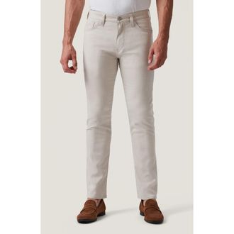34 Heritage Courage Straight Leg Twill Pants in Cream Cross Twill at Nordstrom, Size 30 X 32