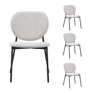 Vintahome Pack 4 sillas Maura beige