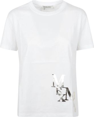 Max Mara S Max Mara T-shirts en Polos - Dames - T-shirts - Wit - S - Tops