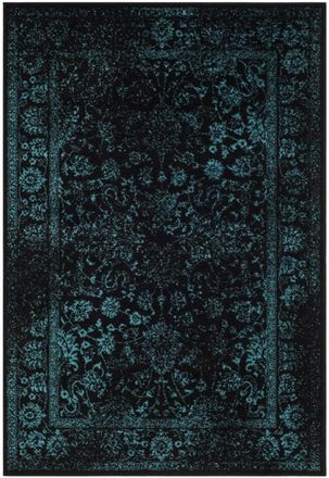 Safavieh Alfombra negro/verde azulado 183 x 244 cm