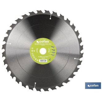 cofan Cofan - Disco De Sierra Ingletadora Para Madera/metal &Oslash;400 X 2,2 X 30 Mm, 32 Dientes