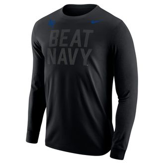 Nike Air Force Nike Mens College Long-Sleeve T-Shirt in Black | M12333AFRG-BLK