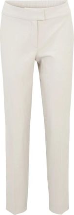 Betty Barclay Broeken, Dames, Beige, S, Relaxed Fit Businessbroek met plooi