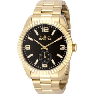 Invicta Specialty Quartz Black Dial Mens Watch 49389