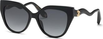 Roberto Cavalli SRC138M 0700 Mens Sunglasses Black Size 55