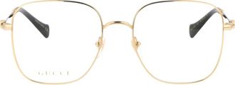 Gucci Glasses, female, Yellow, Size: 54 MM Stylish Optical Glasses Gg1144O Model