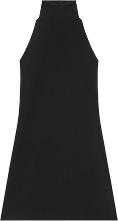 Courr&egrave;ges A-Line Mini Dress With High Neck