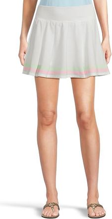 Lilly Pulitzer Cosmina High Rise Skort Womens Skort Resort White : XXS, Polyester/Spandex