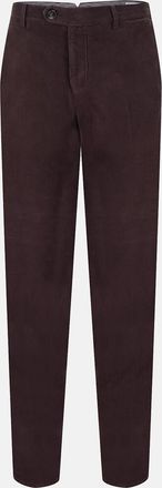 Brunello Cucinelli Bundfaltenhose aus Cordsamt Leisure Fit