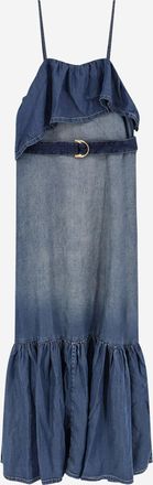 Pinko Vestido vaquero con volantes de Pinko