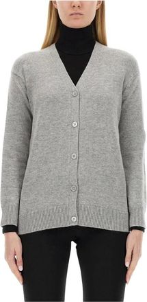 Max Mara Dames, Truien, Grijs, Maat: L
