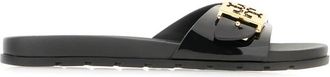Tory Burch Gezellige huisslippers voor vrouwen - Dames - Sandalen - Zwart - 39 EU - Polyester - Schoenen