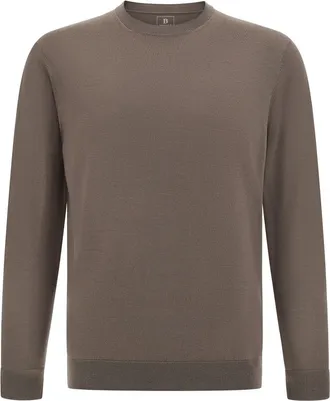 Boggi Milano merino wool sweater - Brown