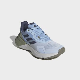 ADIDAS TERREX Trailrunningschuh ADIDAS TERREX SOULSTRIDE, Damen, Gr. 38,5, crystal sky, shadow navy, tent gr&uuml;n, Synthetik, Textil, Schuhe Trailrunningschuh, Trail-R