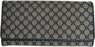 Celine Pre-owned Wallets, female, Gray, Size: ONE SIZE Pre-owned Vintage Wallet