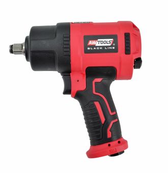 OEM Llave De Impacto Neum&aacute;tica Awtools - Modelo 1/2 1600nm Black Line, Ideal Para Trabajos De Alto Par, Alta Potencia, Dise&ntilde;o Ergon&oacute;mico, Durabilidad Y F&aacute;
