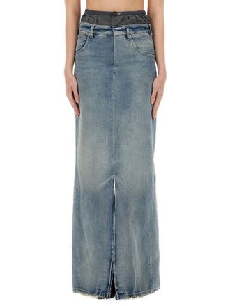 Maison Margiela Denim Skirt Anonymity Of The Lining