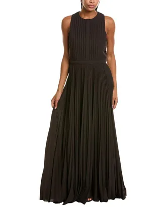 Michael Kors Tech Pleated Gown