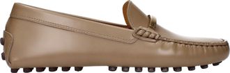 Tod's Tods Gommino loafers voor dames beige/cappuccino leer