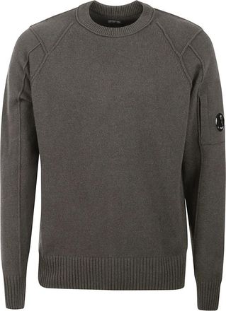 C.P. Company Militaire Truien - Heren - Ronde hals truien - Groen - M - Truien & Vesten