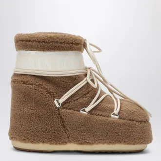 Moon Boot Stivale Icon Low in teddy color cammello