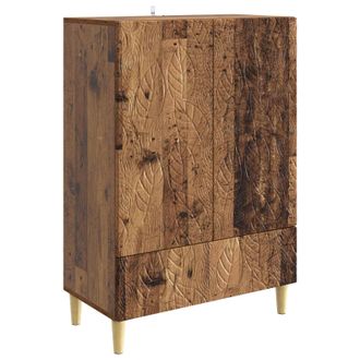 vidaXL Aparador Madera Envejecida 66 X 34,5 X 95 Cm Vidaxl