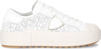 Philippe Model Sneakers Paris Haute Tennis - Dames - Sneakers - Wit - 37 EU - Katoen - Schoenen