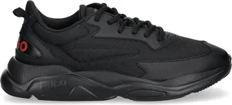 HUGO BOSS Leon trainers - men - Rubber/Fabric/Polyurethane/Fabric - 40 - Black