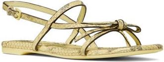 Kate Spade New York loop slingback sandal in Pale Citron at Nordstrom, Size 6.5