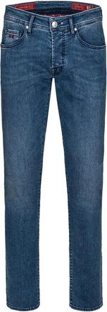 Sartoria Tramarossa Cotton Pant - Heren - Slim Fit Jeans - Blauw - W35 - Katoen - Jeans