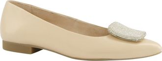 Paul Green Dancer Pointed Toe Flat in Pearl Shell Soft Nappa at Nordstrom, Size 8.5Us