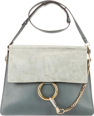 Chloé Borsa a spalla in pelle - Grigio