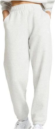 New Balance Sport Essentials Fleece Jogger Trainingshose f&uuml;r Damen | wei&szlig;