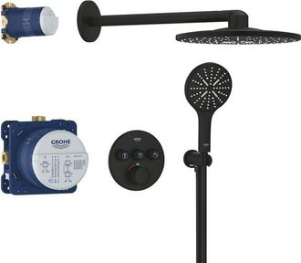 GROHE Grohtherm smartcontrol Perfect showerset compleet phantom black