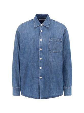 Our Legacy Multicolour Patchwork Organic Cotton Shirt
